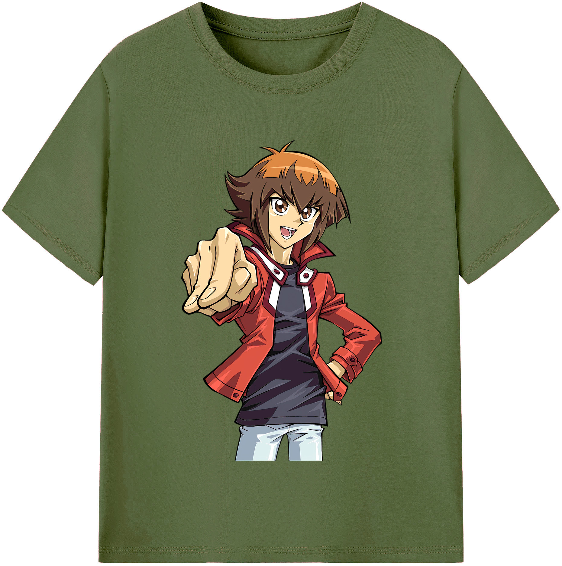 （画像用） 遊☆戯☆王 Yu-Gi-Oh! 綿100％半袖Tシャツ（フロントプリント）